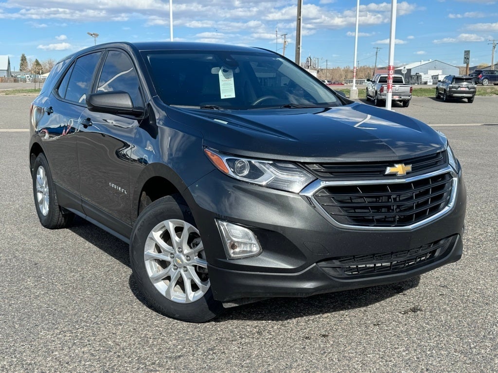 Certified 2020 Chevrolet Equinox LS with VIN 2GNAXSEV5L6277617 for sale in Lander, WY