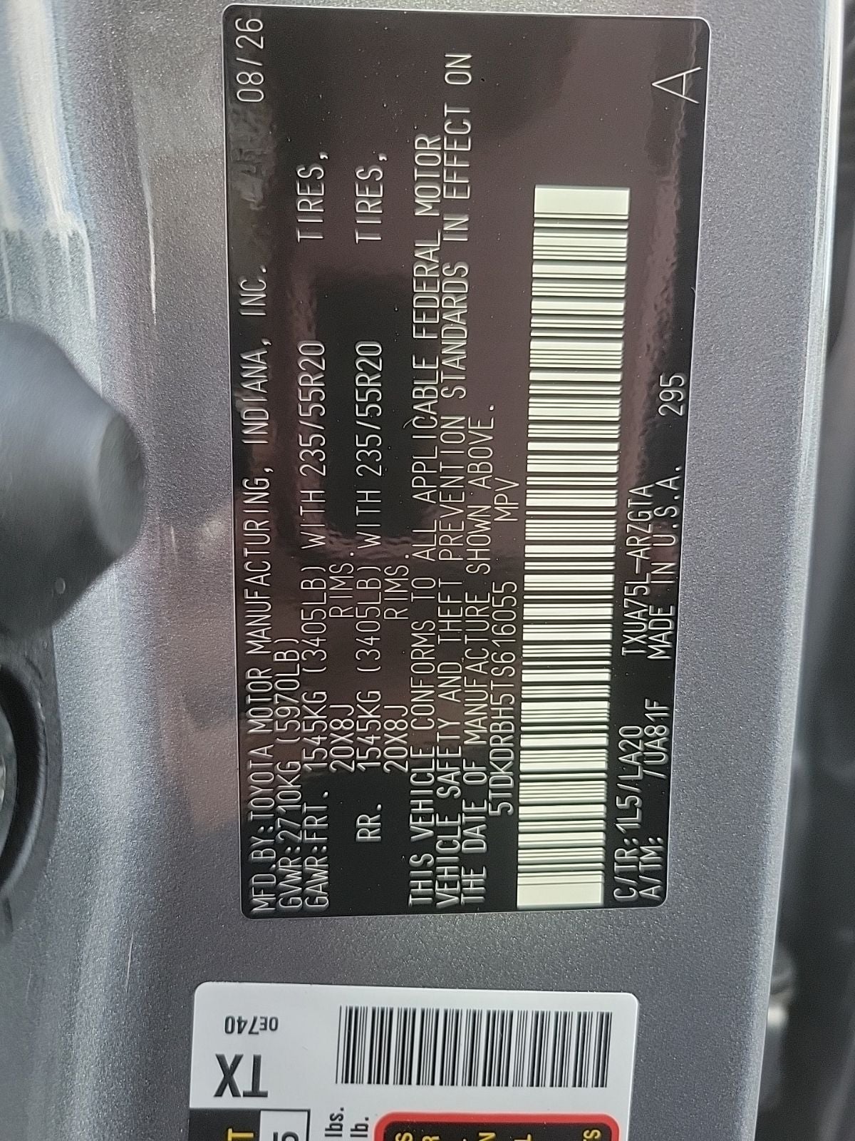 2026 Toyota Highlander Base