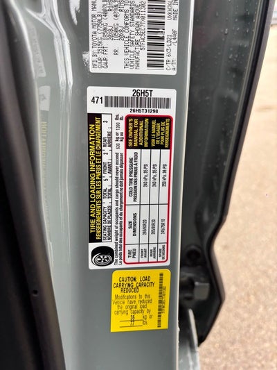 2026 Toyota Tundra Hybrid Limited