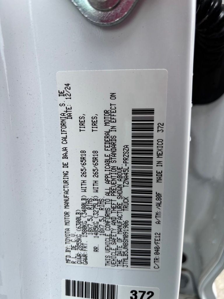 2025 Toyota Tacoma TRD Sport