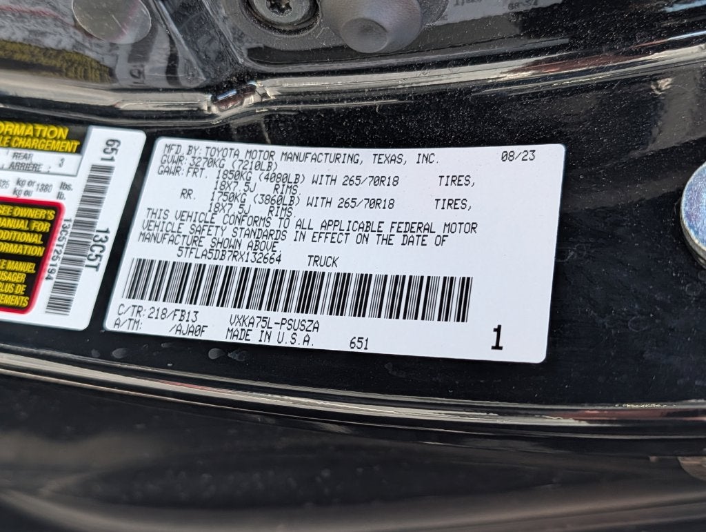 2024 Toyota Tundra SR5 4X4
