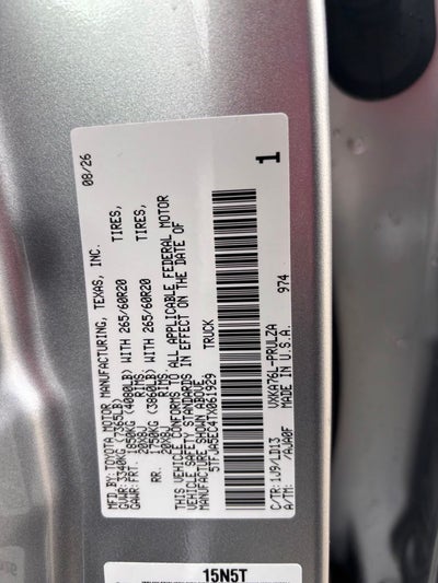 2026 Toyota Tundra Limited