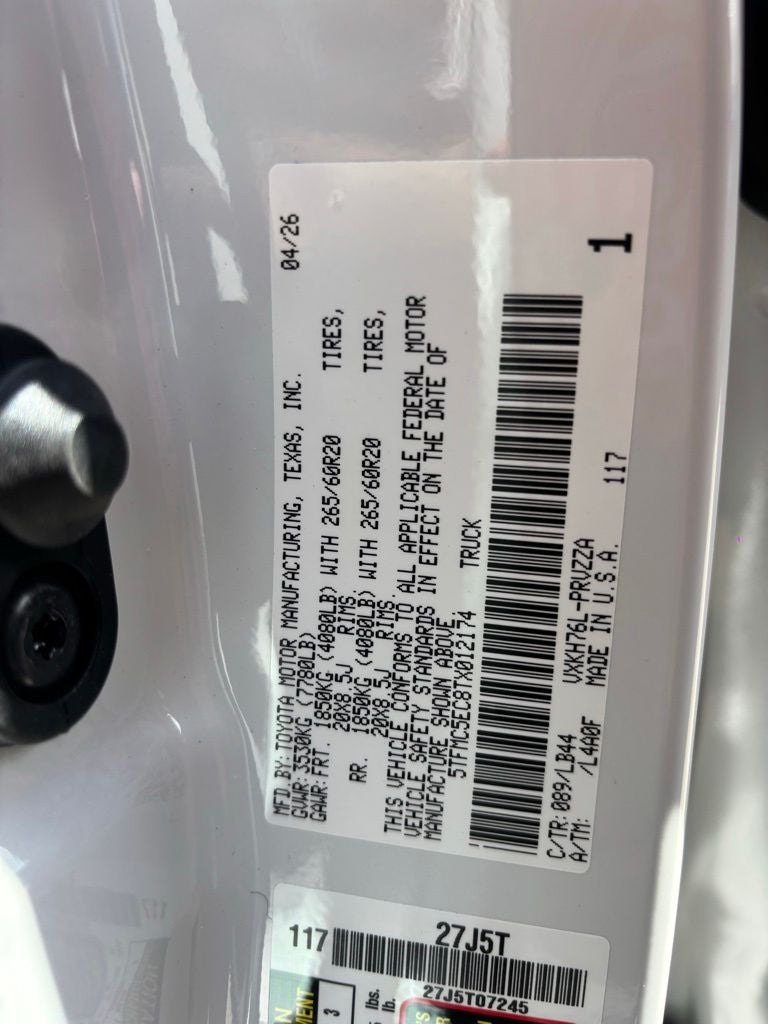 2026 Toyota Tundra Hybrid 1794 Edition