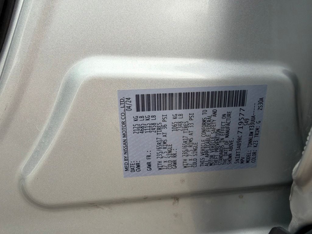 2024 Nissan Rogue S AWD
