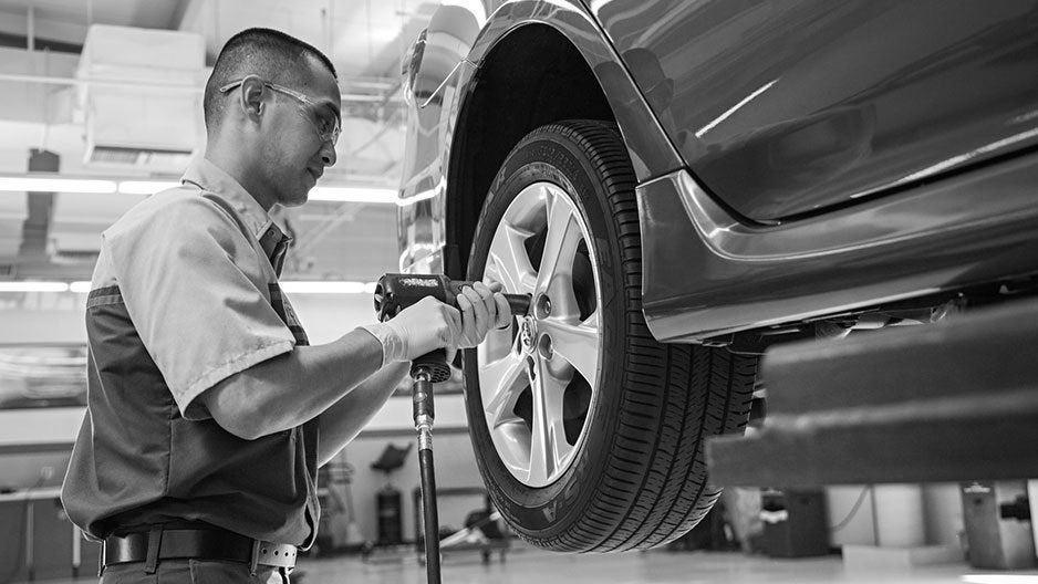 Toyota Service Center Tire Rotation in Lander WY