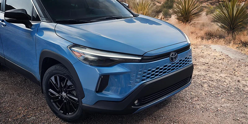 2026 Toyota Corolla Cross in blue