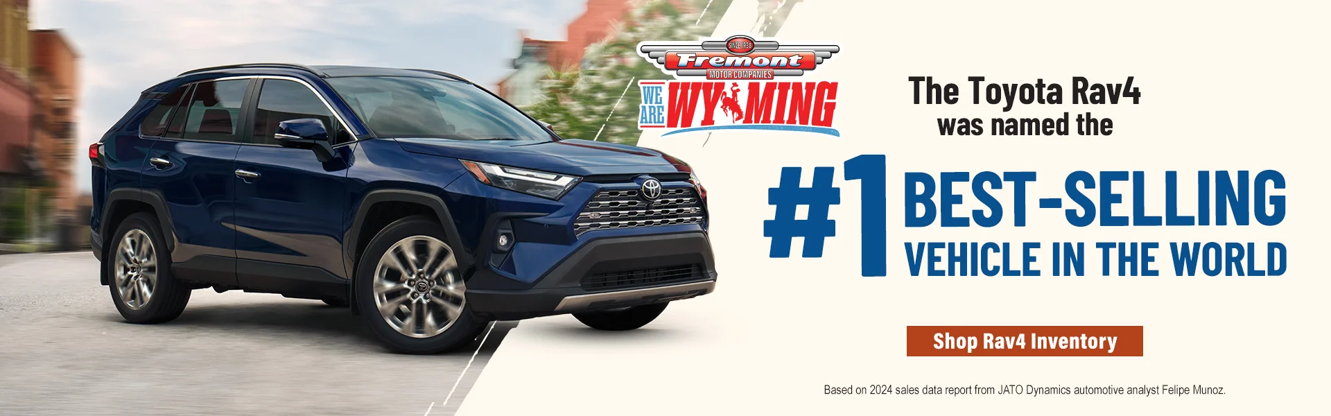 RAV4 #1 Best-Selling Vehicle