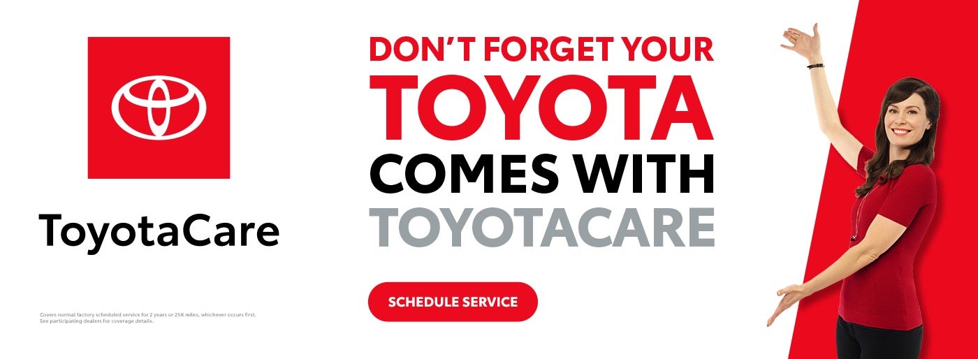 ToyotaCare- Schedule Service