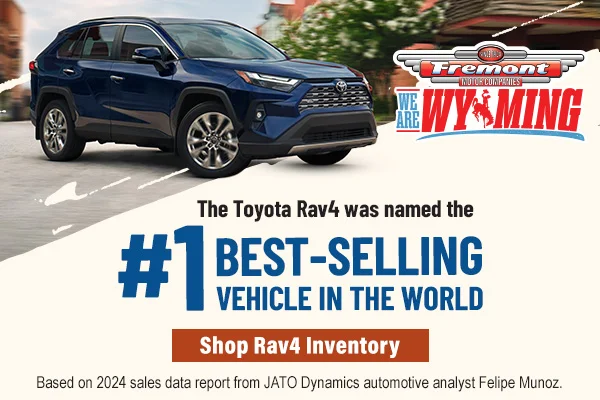 RAV4 #1 Best-Selling Vehicle