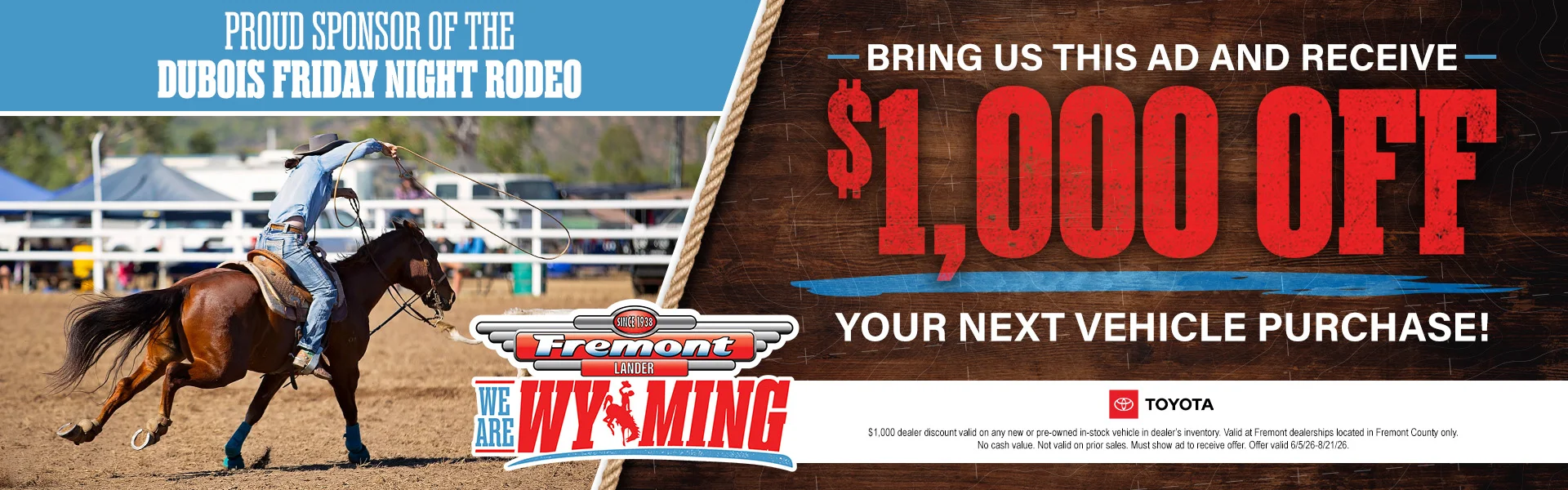 Dubois Friday Night Rodeo Deal