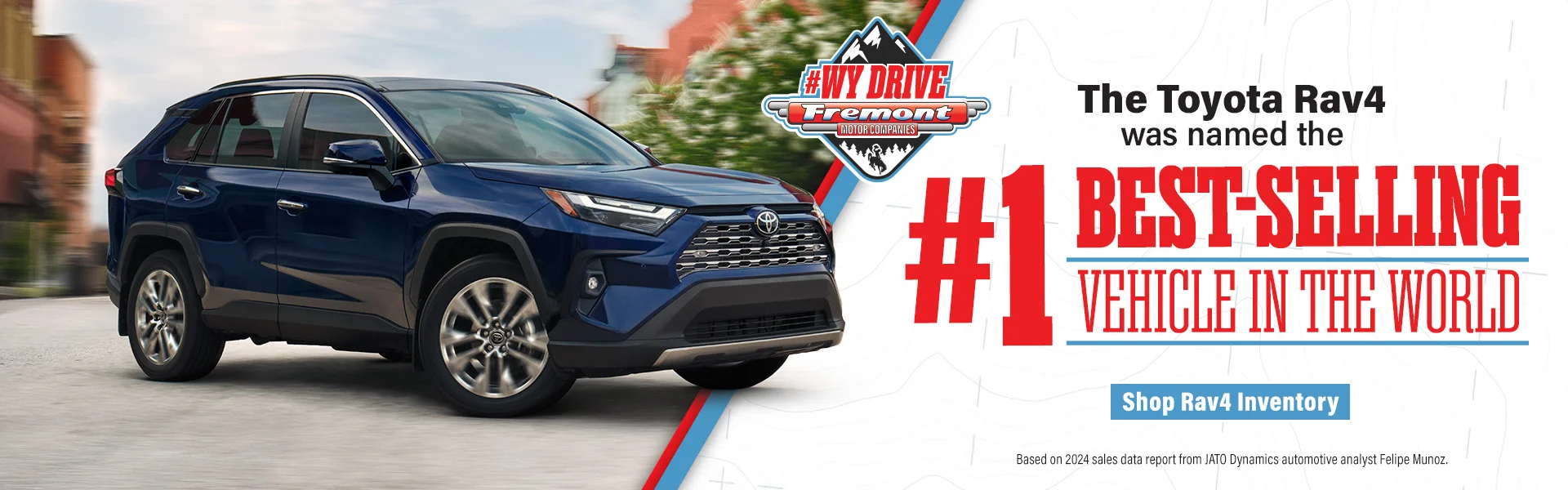 RAV4 #1 Best-Selling Vehicle