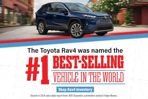 RAV4 #1 Best-Selling Vehicle