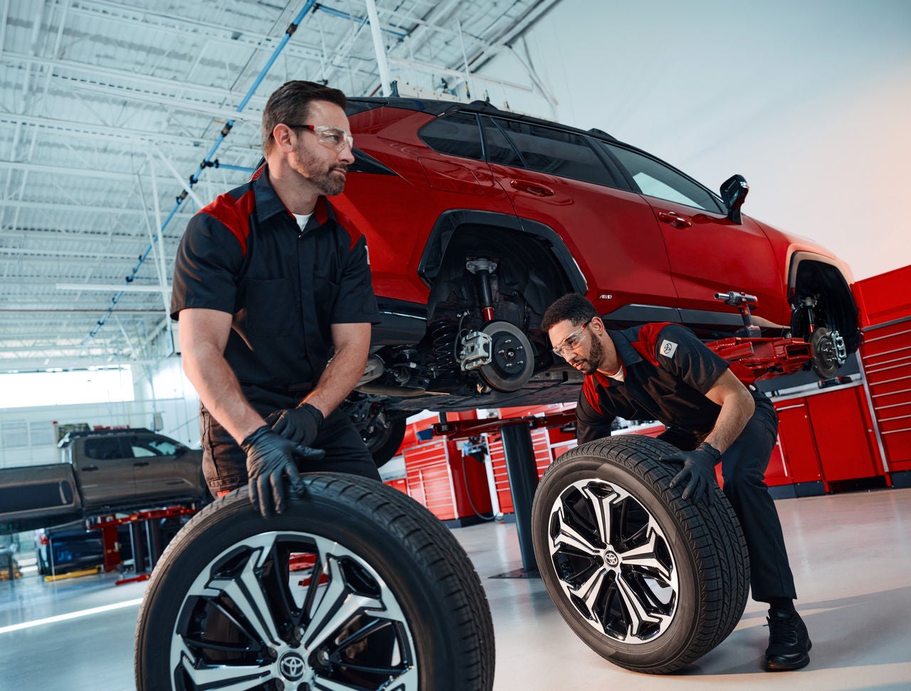 Toyota Tire Fitting, Balancing, and TPMS Service in Lander WY